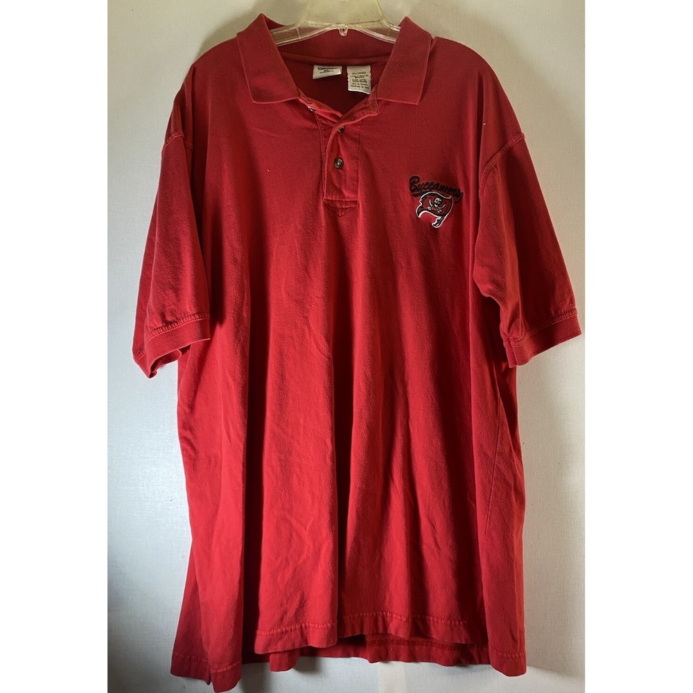 Vintage 2000 Tampa Bay Buccaneers‎ Polo Shirt The Edge XL Embroidered
